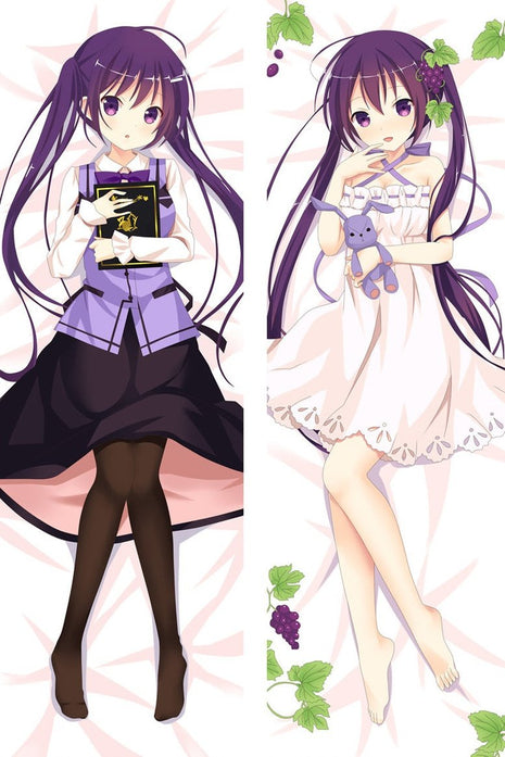 Rize Tedeza Is the Order a Rabbit 62038-Dakimakura Anime Body Pillow Case-Dakiheaven.com