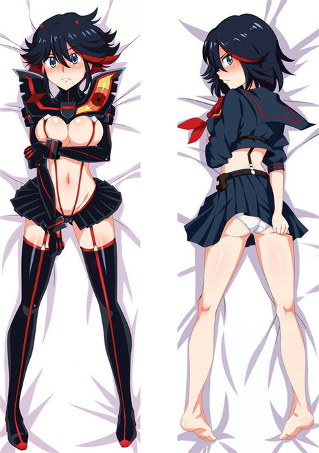 Ryuko Matoi Kill la Kill 211139-Dakimakura Anime Body Pillow Case-Dakiheaven.com