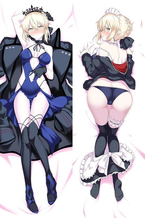 Saber Alter Fate Grand Order 85030-Dakimakura Anime Body Pillow Case-Dakiheaven.com