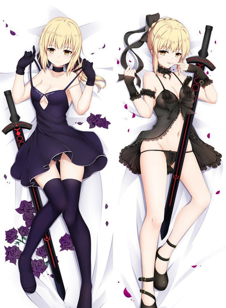 Saber Altria Fate Grand Order 17126-1-Dakimakura Anime Body Pillow Case-Dakiheaven.com