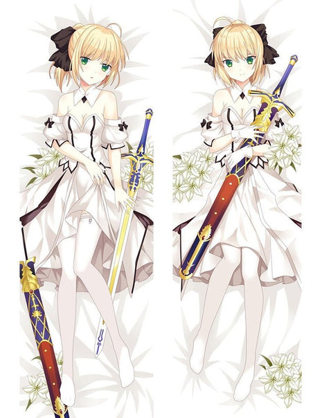 Saber Altria Fate Grand Order 71031-Dakimakura Anime Body Pillow Case-Dakiheaven.com