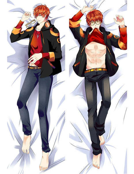 Saeyoung 707 Mystic Messenger 610060-Dakimakura Anime Body Pillow Case-Dakiheaven.com