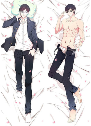 Sakamoto 611067-Dakimakura Anime Body Pillow Case-Dakiheaven.com