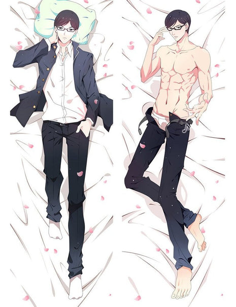 Sakamoto 611067-Dakimakura Anime Body Pillow Case-Dakiheaven.com