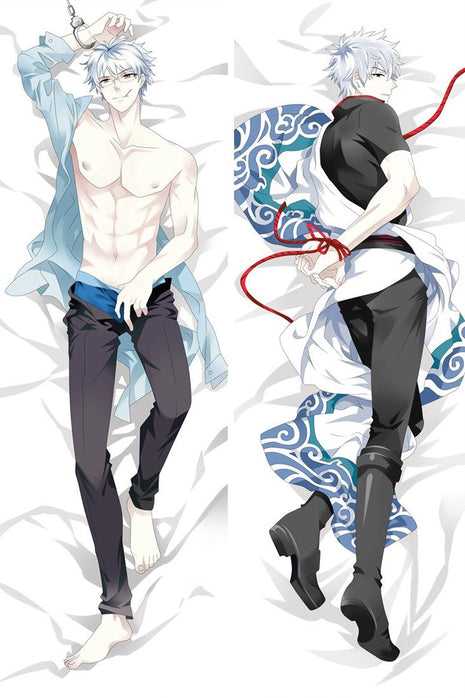 Sakata Gintoki Gintama 64025-Dakimakura Anime Body Pillow Case-Dakiheaven.com