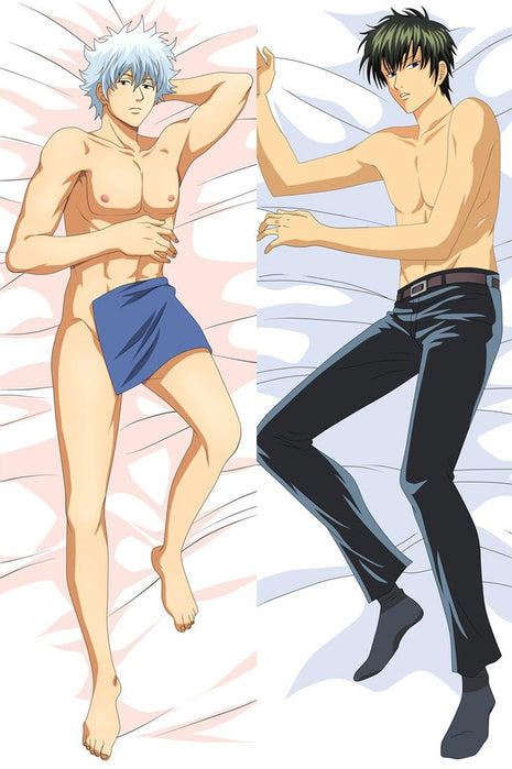 Sakata & Terada Gintama 66081-Dakimakura Anime Body Pillow Case-Dakiheaven.com