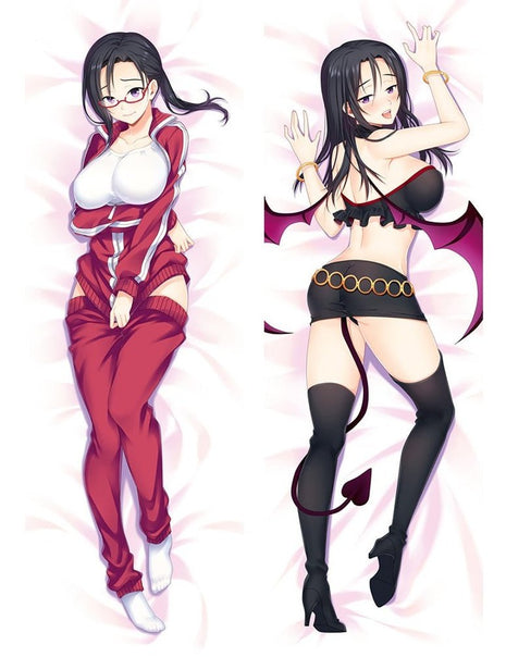 Sakie Sato Interviews with Monster Girls 17008-1-Dakimakura Anime Body Pillow Case-Dakiheaven.com