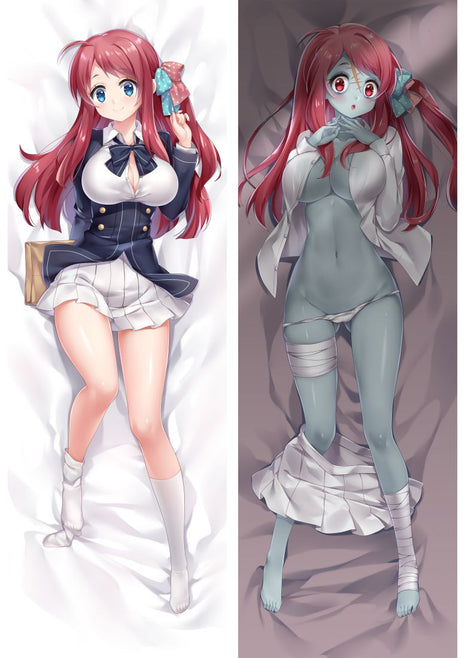 Sakura Minamoto Zombieland Saga Dakimakura Anime Body Pillow Case 18134-1 Female School uniform