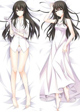 Sakurako Beautiful Bones Sakurako's Investigation Dakimakura Anime Body Pillow Case 61068 Female White dress