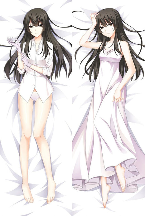 Sakurako Beautiful Bones Sakurako's Investigation Dakimakura Anime Body Pillow Case 61068 Female White dress
