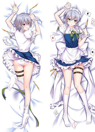 Sakuya Izayoi Touhou Project 201125-Dakimakura Anime Body Pillow Case-Dakiheaven.com