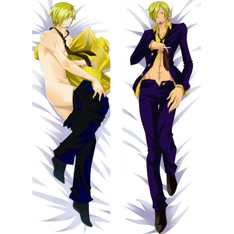 Sanji One Piece Dakimakura Anime Body Pillow Case Male