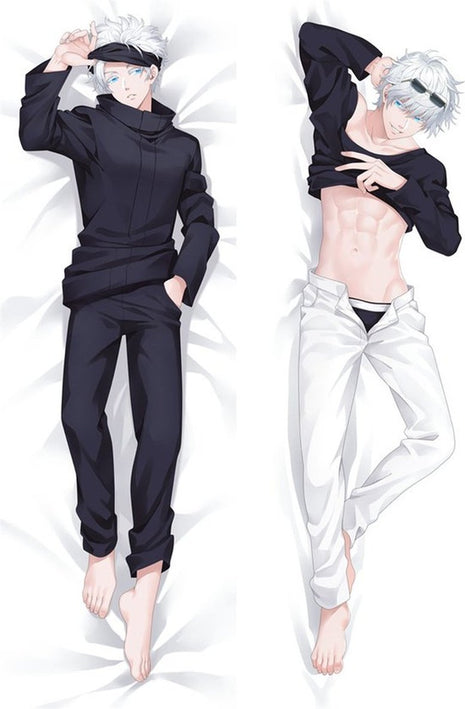 Satoru Gojo Jujutsu Kaisen 21010-1-Dakimakura Anime Body Pillow Case-Dakiheaven.com