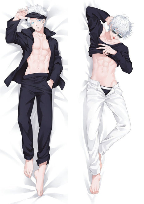 Satoru Gojo Jujutsu Kaisen Dakimakura Anime Body Pillow Case 21010-2 Male Glasses