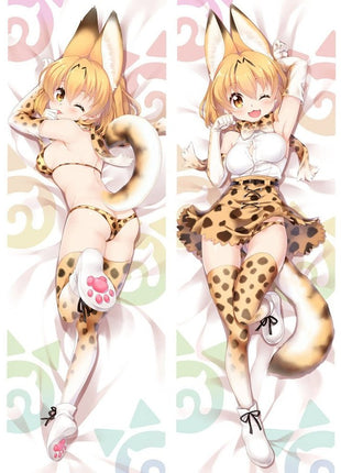 Serval Kemono Friends 17018-1-Dakimakura Anime Body Pillow Case-Dakiheaven.com