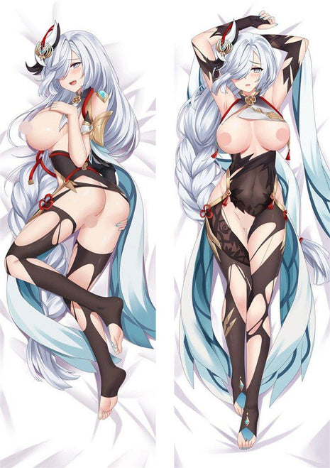 Shenhe Genshin Impact 18+ 22754-Dakimakura Anime Body Pillow Case-Dakiheaven.com