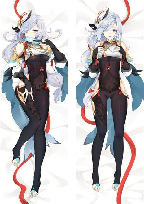 Shenhe Genshin Impact 21083-1-Dakimakura Anime Body Pillow Case-Dakiheaven.com