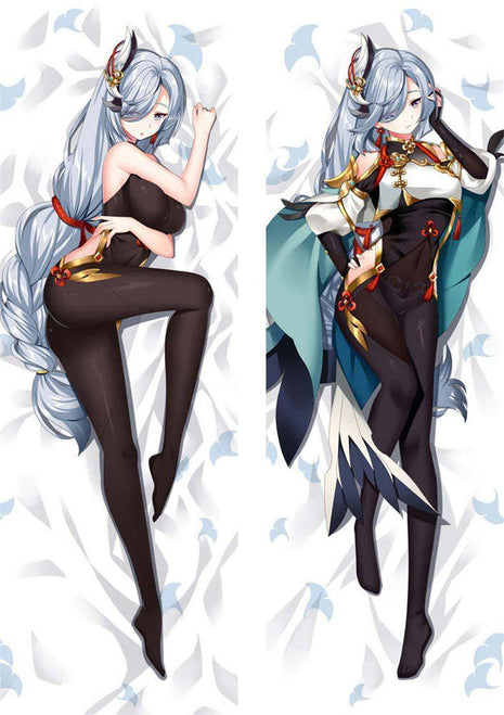 Shenhe Genshin Impact 22117 EU Stock-Dakimakura Anime Body Pillow Case-Dakiheaven.com