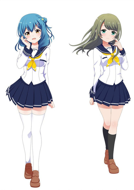 Shiho & Kurumi Tokiwa Battle Girl High School 89057-Dakimakura Anime Body Pillow Case