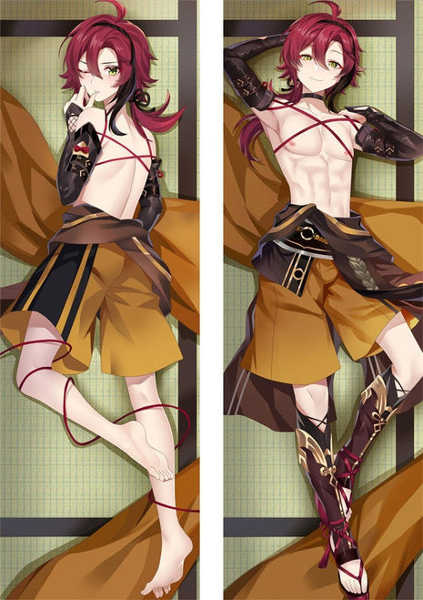 Shikanoin Heizou Genshin Impact 22668-Dakimakura Anime Body Pillow Case-Dakiheaven.com