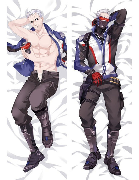 Soldier 76 Overwatch 69013-Dakimakura Anime Body Pillow Case-Dakiheaven.com