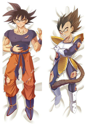 Son Goku & Vegeta Dragon Ball Z 611050-Dakimakura Anime Body Pillow Case-Dakiheaven.com