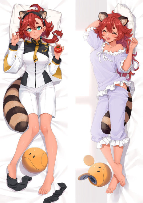 Suletta Mercury Gundam 22059-4-Dakimakura Anime Body Pillow Case-Dakiheaven.com