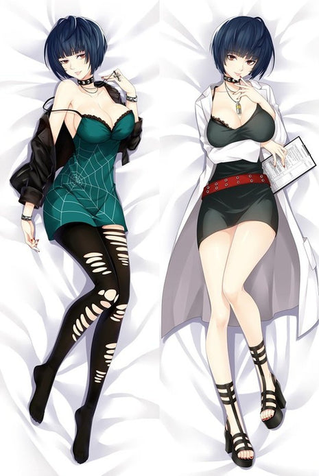Tae Takemi Persona 5 Dakimakura Anime Body Pillow Case 18049-1 Female Halloween