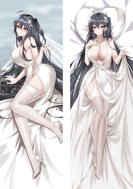 Taihou Azur Lane Dakimakura Anime Body Pillow Case 211129 Female Wedding dress