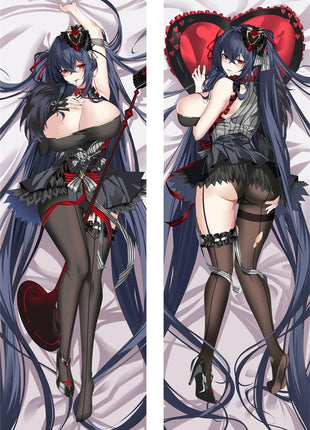 Taihou Muse Azur Lane Dakimakura Anime Body Pillow Case 21728 Female Black dress