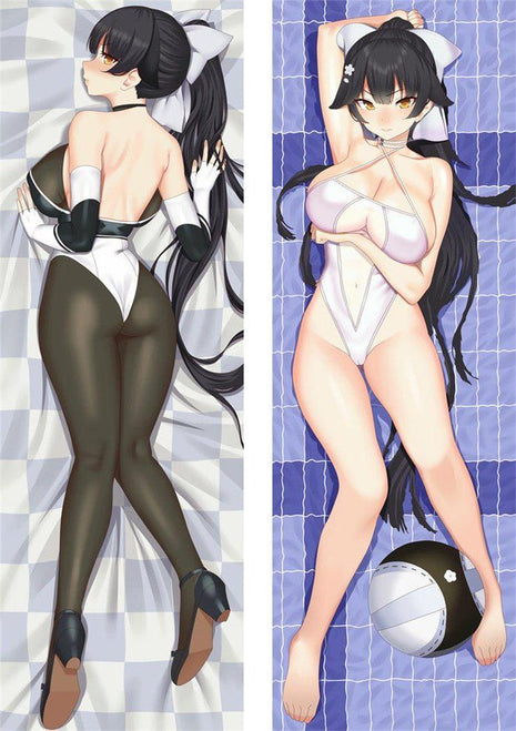 Takao Azur Lane Dakimakura Anime Body Pillow Case 22708 Female Swimsuit