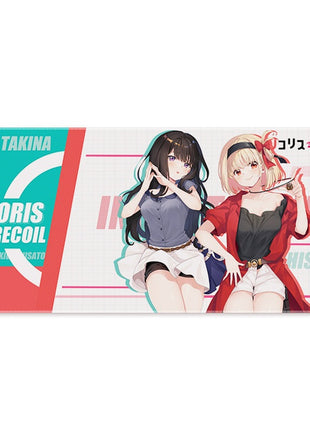 Takina & Chisato Lycoris Recoil Mouse Mat Pad Anime 30x70cm / 40x90cm 2-Mouse Mat / Pad