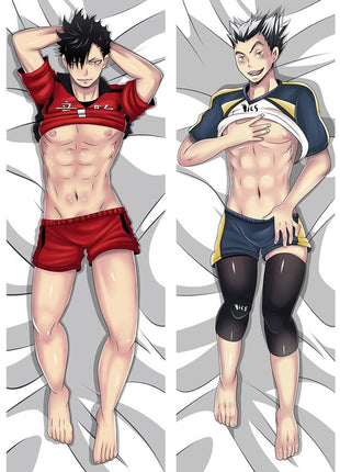 Tetsuro & Kotaro Haikyu 69042-Dakimakura Anime Body Pillow Case-Dakiheaven.com