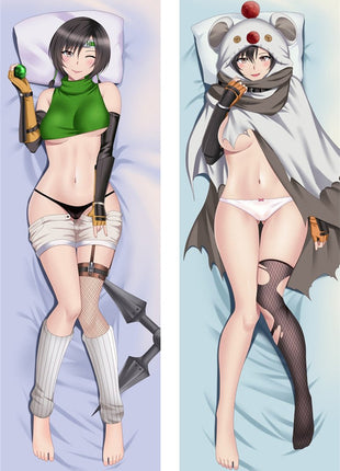 Tifa Lockhart Final Fantasy 211113-Dakimakura Anime Body Pillow Case-Dakiheaven.com