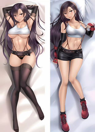 Tifa Lockhart Final Fantasy 211125-Dakimakura Anime Body Pillow Case-Dakiheaven.com