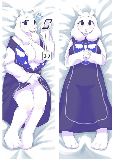 Toriel Undertale 75023-Dakimakura Anime Body Pillow Case-Dakiheaven.com