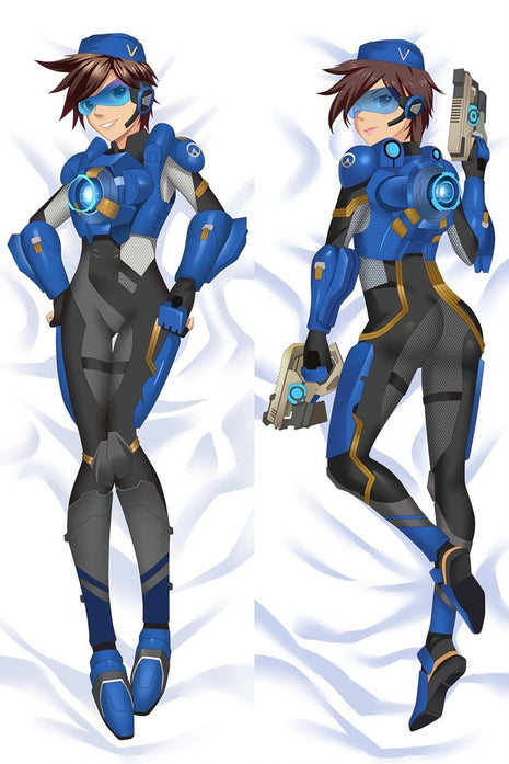 Tracer Overwatch 85042-Dakimakura Anime Body Pillow Case-Dakiheaven.com