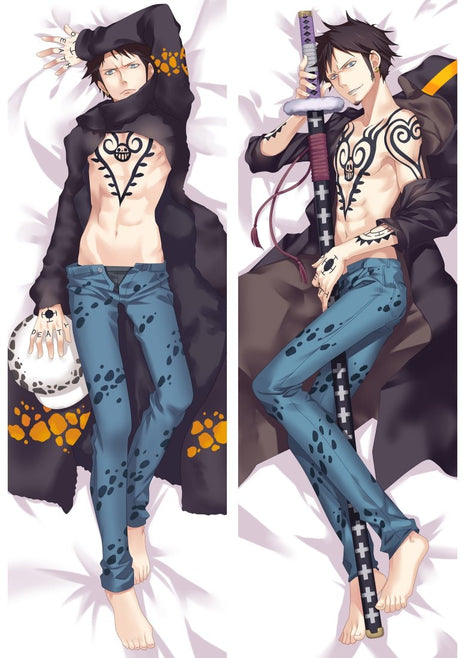 Trafalgar Law One Piece 92020-Dakimakura Anime Body Pillow Case-Dakiheaven.com