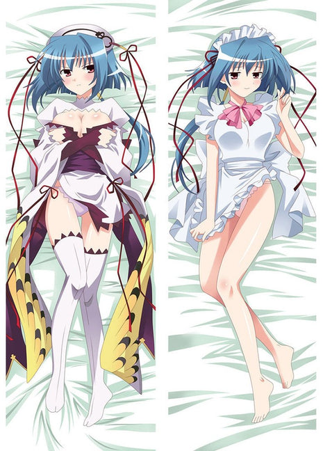 Un Chou Shiryuu Koihime Musou 75038-Dakimakura Anime Body Pillow Case-Dakiheaven.com