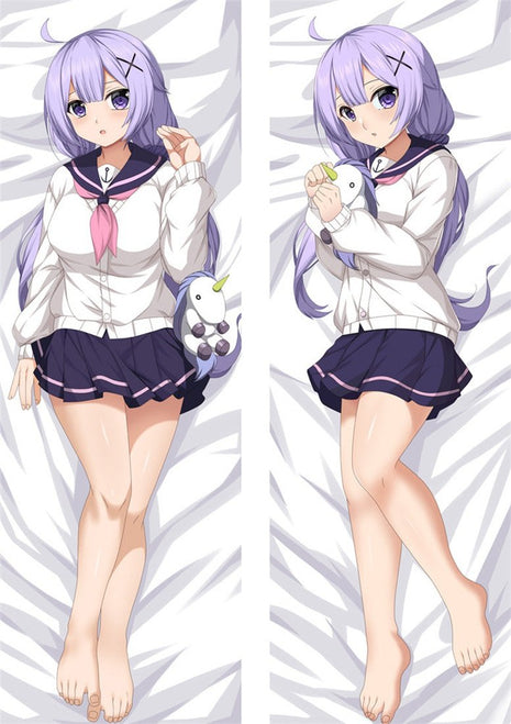 Unicorn Azur Lane Dakimakura Anime Body Pillow Case 21714 Female With unicorn School uniform