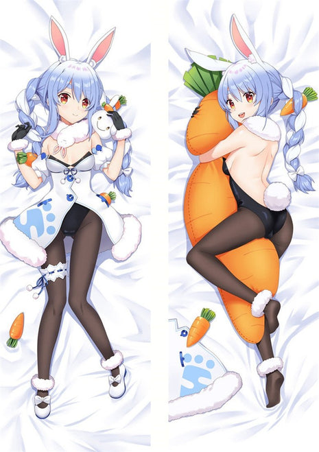 Usada Pekora Vtuber 21301-Dakimakura Anime Body Pillow Case-Dakiheaven.com