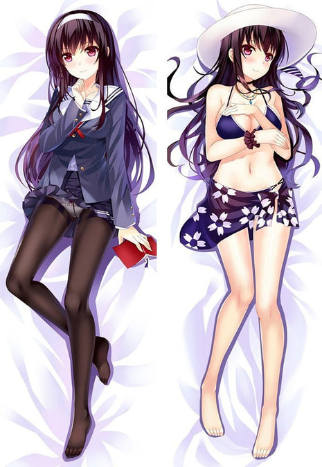 Utaha Kasumigaoka Saekano 712028-Dakimakura Anime Body Pillow Case-Dakiheaven.com