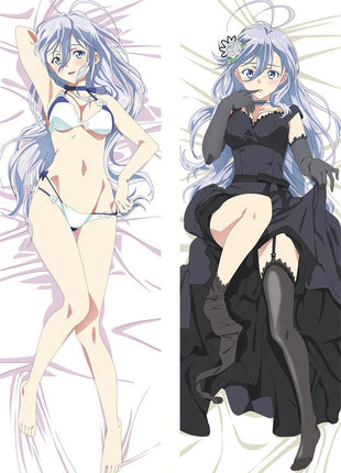 Vladilena Milize 86 Eighty Six Dakimakura Anime Body Pillow Case 211254 Female Black dress