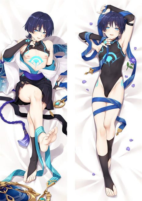 Wanderer Genshin Impact 22068-3-Dakimakura Anime Body Pillow Case-Dakiheaven.com