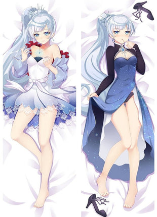 Weiss Schnee RWBY 17048-1-Dakimakura Anime Body Pillow Case-Dakiheaven.com