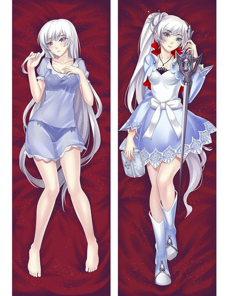 Weiss Schnee RWBY 612008-Dakimakura Anime Body Pillow Case-Dakiheaven.com