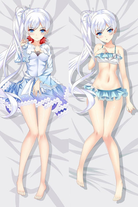 Weiss Schnee RWBY 77102-Dakimakura Anime Body Pillow Case-Dakiheaven.com