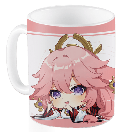 Yae Miko Genshin Impact Ceramic Anime Mug, Coffee Tea Cup-Mug / Coffee Tea Cup