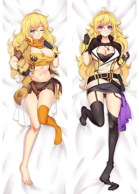 Yang Xiao Long RWBY 17053-1-Dakimakura Anime Body Pillow Case-Dakiheaven.com