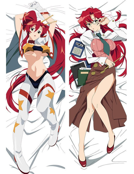 Yoko Gurren Lagann 67087-Dakimakura Anime Body Pillow Case-Dakiheaven.com